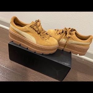 Khaki Rihanna Fenty Creepers